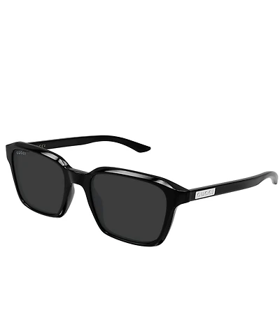 Gucci Men's Lettering Gucci Flag 52mm Square Sunglasses