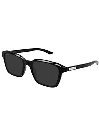 Gucci Men's Lettering Gucci Flag 52mm Square Sunglasses