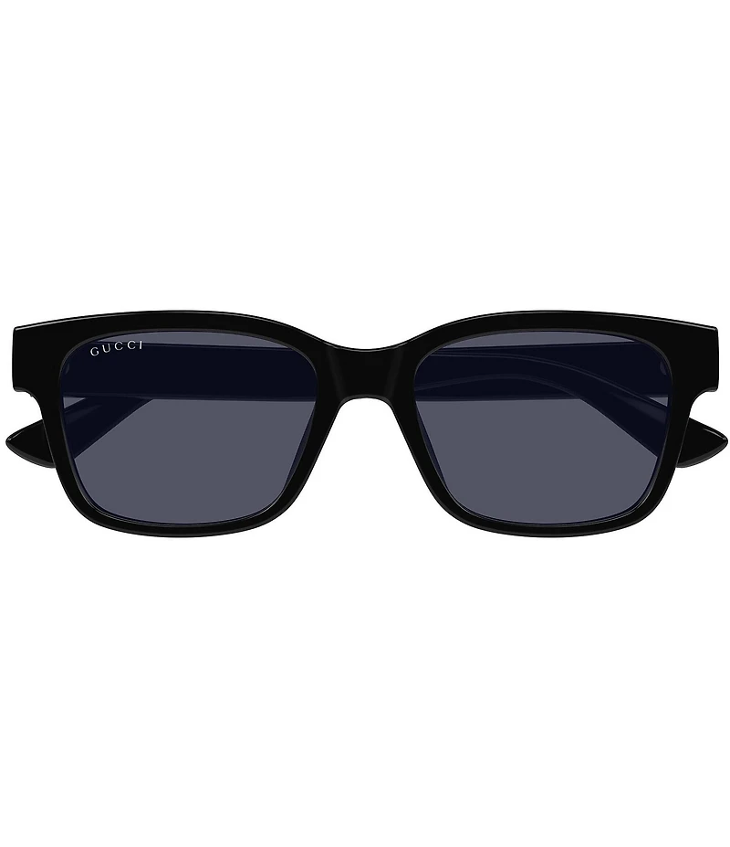 Gucci Men's Minimal 54mm Square Wayfarer Sunglasses