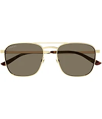 Gucci Men's New Light 54mm Square Sunglasses