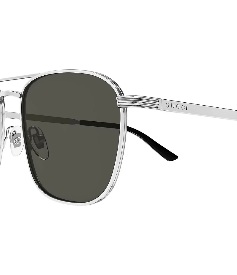 Gucci Men's New Light 54mm Square Sunglasses