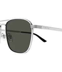Gucci Men's New Light 54mm Square Sunglasses