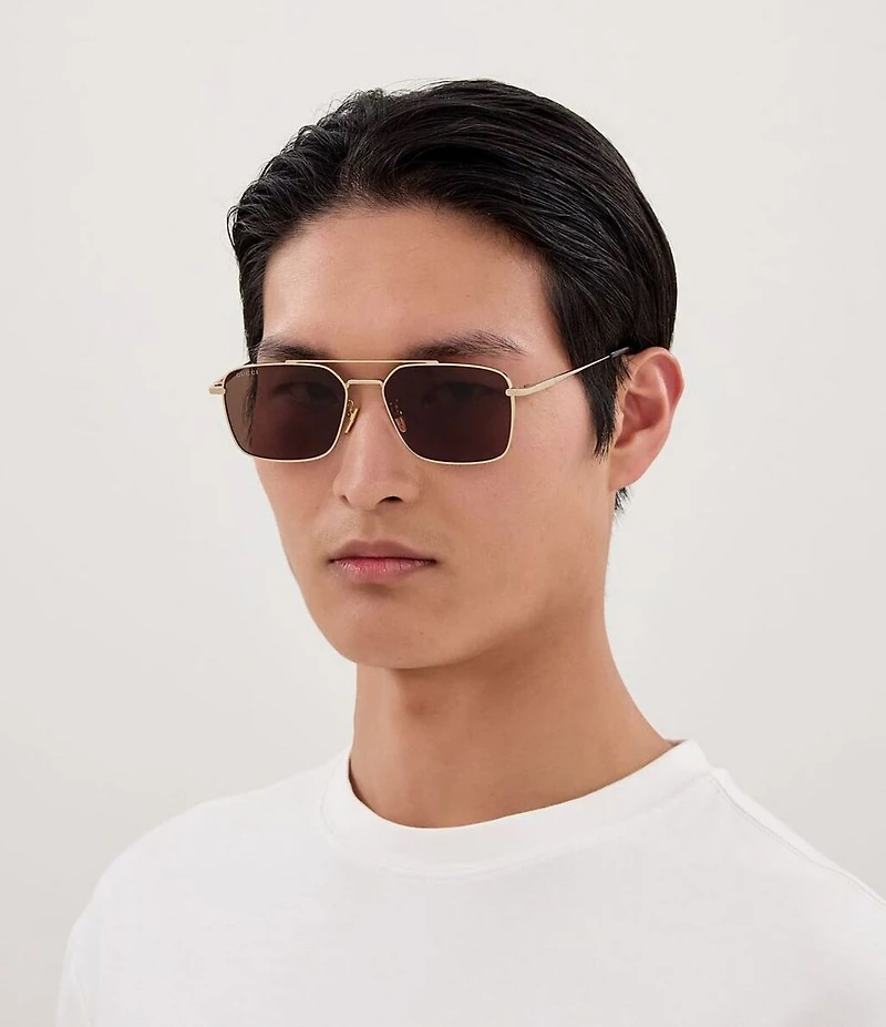 Gucci Men's Petite GG 58mm Navigator Sunglasses
