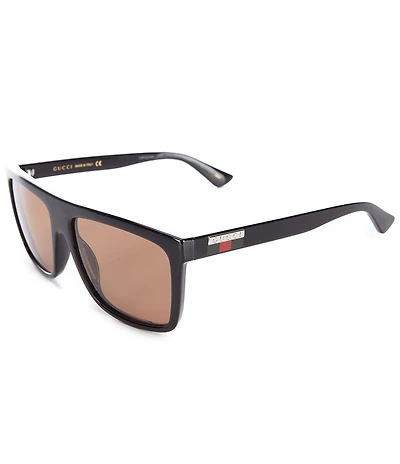 Gucci Men's Rectangular 59mm Sunglasses