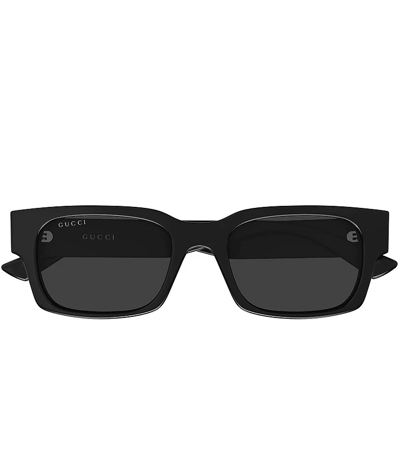 Gucci Men's Vertical Web GG2084 52mm Square Sunglasses
