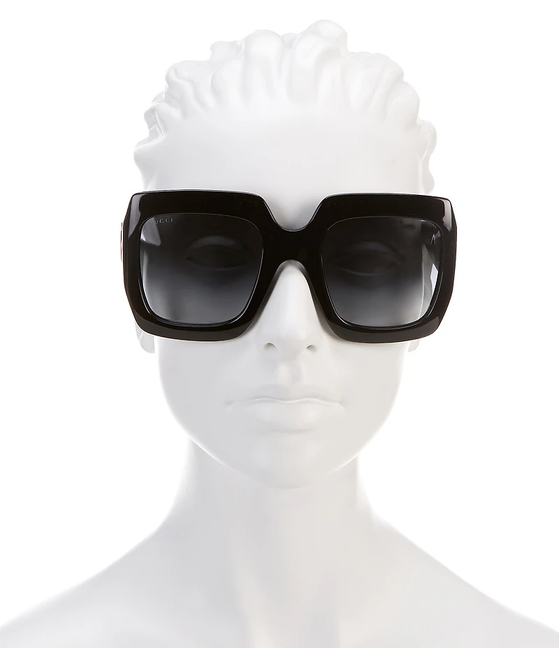 Gucci GG0053SN Square Statement Sunglasses