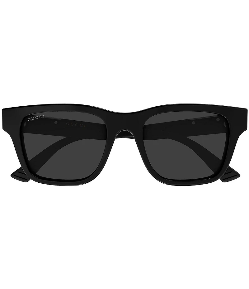 Gucci Subtle Web Sporty 52mm Square Sunglasses