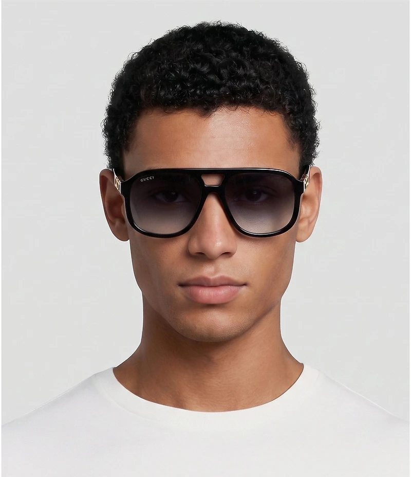 Gucci Unisex Gg1188S 58mm Navigator Sunglasses