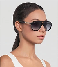Gucci Unisex Gg1188S 58mm Navigator Sunglasses