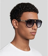 Gucci Unisex Gg1188S 58mm Navigator Sunglasses