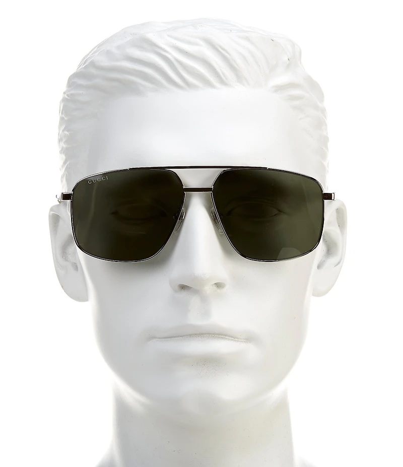 Gucci Unisex Navigator Frame Sunglasses