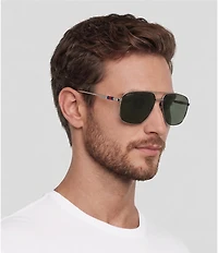 Gucci Unisex Navigator Frame Sunglasses