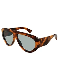 Gucci Unisex Signoria GG2128 58mm Oversized Sunglasses