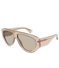 Gucci Unisex Signoria GG2128 58mm Oversized Sunglasses