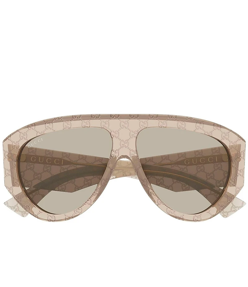 Gucci Unisex Signoria GG2128 58mm Oversized Sunglasses