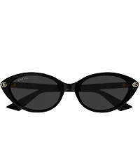 Gucci Women's Double G 54mm GG2110S Cat Eye Sunglasses
