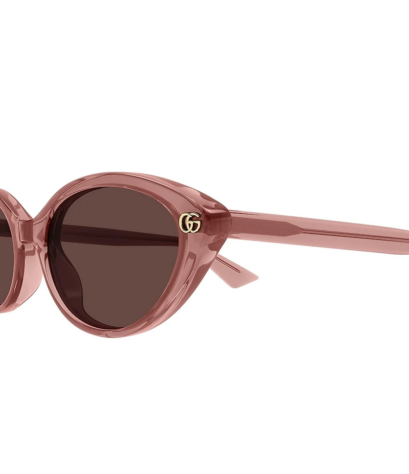 Gucci Women's Double G 54mm GG2110S Retro Cat Eye Sunglasses