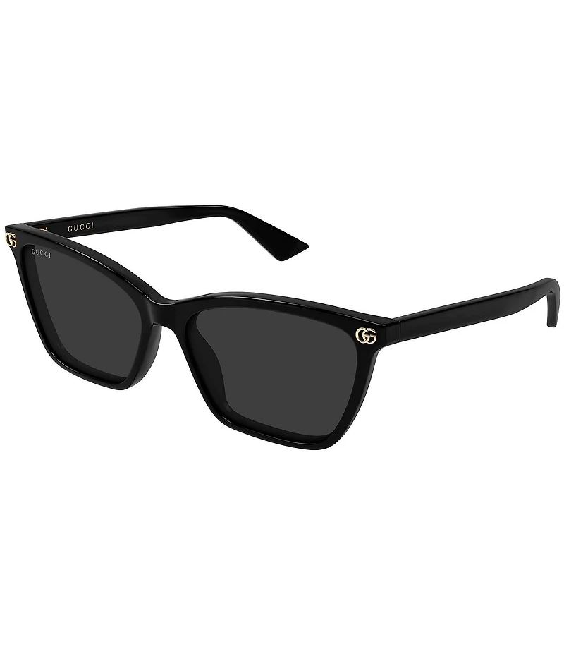 Gucci Women's Double G 56mm Cat Eye Sunglasses