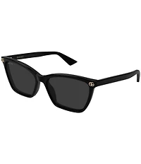 Gucci Women's Double G 56mm Cat Eye Sunglasses