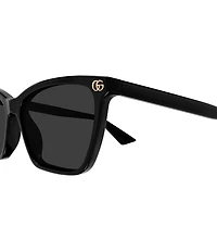 Gucci Women's Double G 56mm Cat Eye Sunglasses