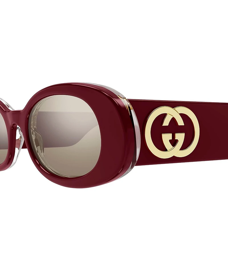 Gucci Women's Fluo 52mm Oval Sunglasses