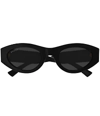 Gucci Women's G Monogram Wirecore 52mm Oval Sunglasses