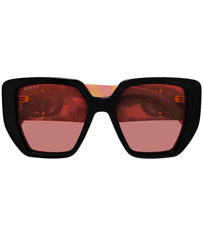 Gucci Women's Generation 54mm Havana Square Sunglasses
