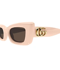 Gucci Women's GG Bag 49mm Cat Eye Sunglasses