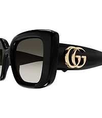 Gucci Women's GG Bag 50mm Butterfly Sunglasses