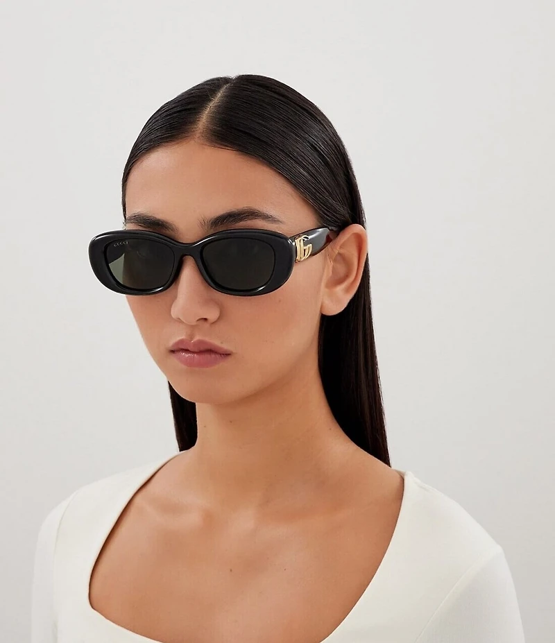Gucci Women's GG Bag 53mm Oval Sunglasses