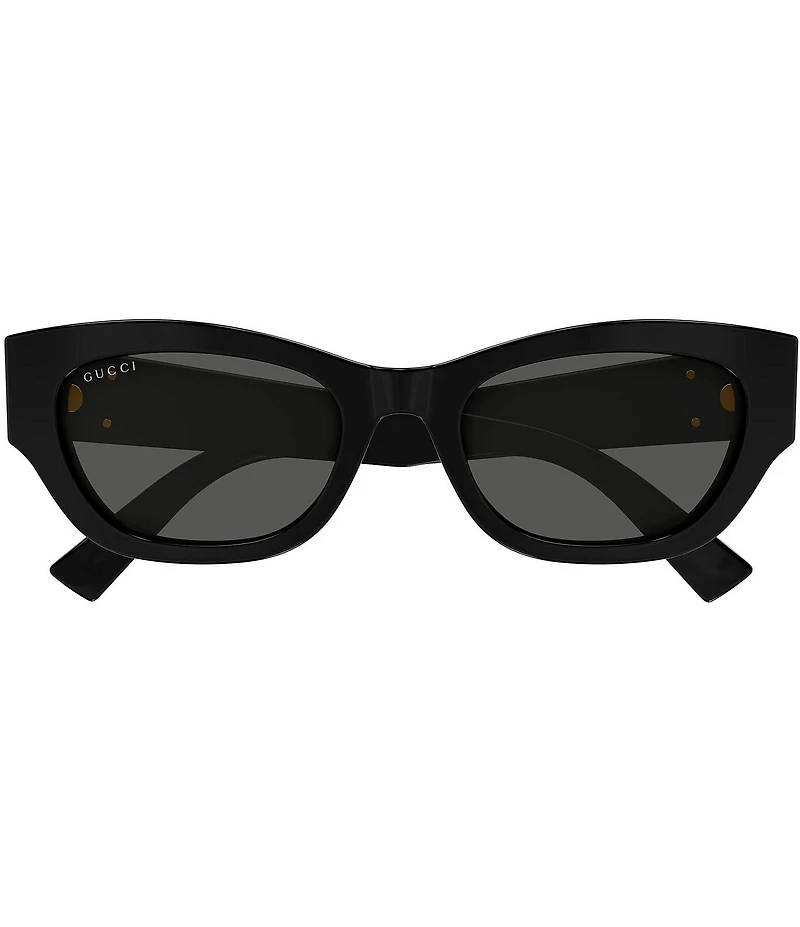 Gucci Women's GG Extruded 53mm Cat Eye Sunglasses