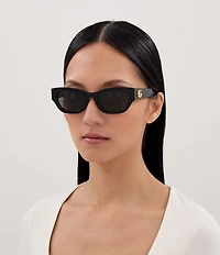 Gucci Women's GG Extruded 53mm Cat Eye Sunglasses