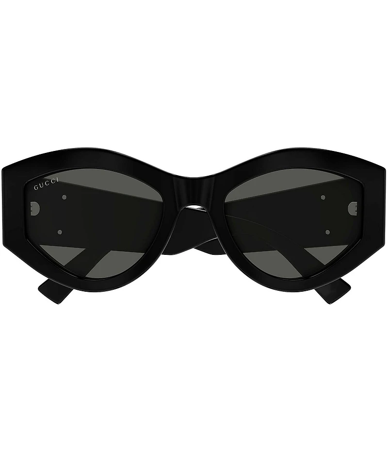 Gucci Women's GG Extruded 53mm Cat Eye Sunglasses
