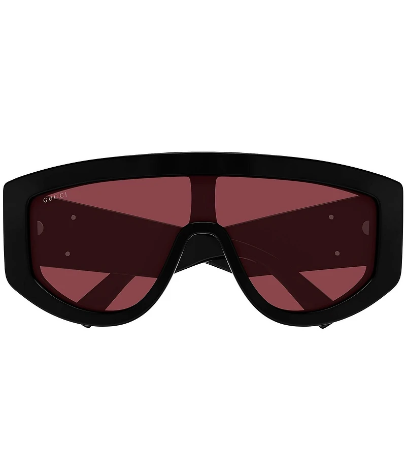 Gucci Women's GG Extruded 99mm Shield Sunglasses