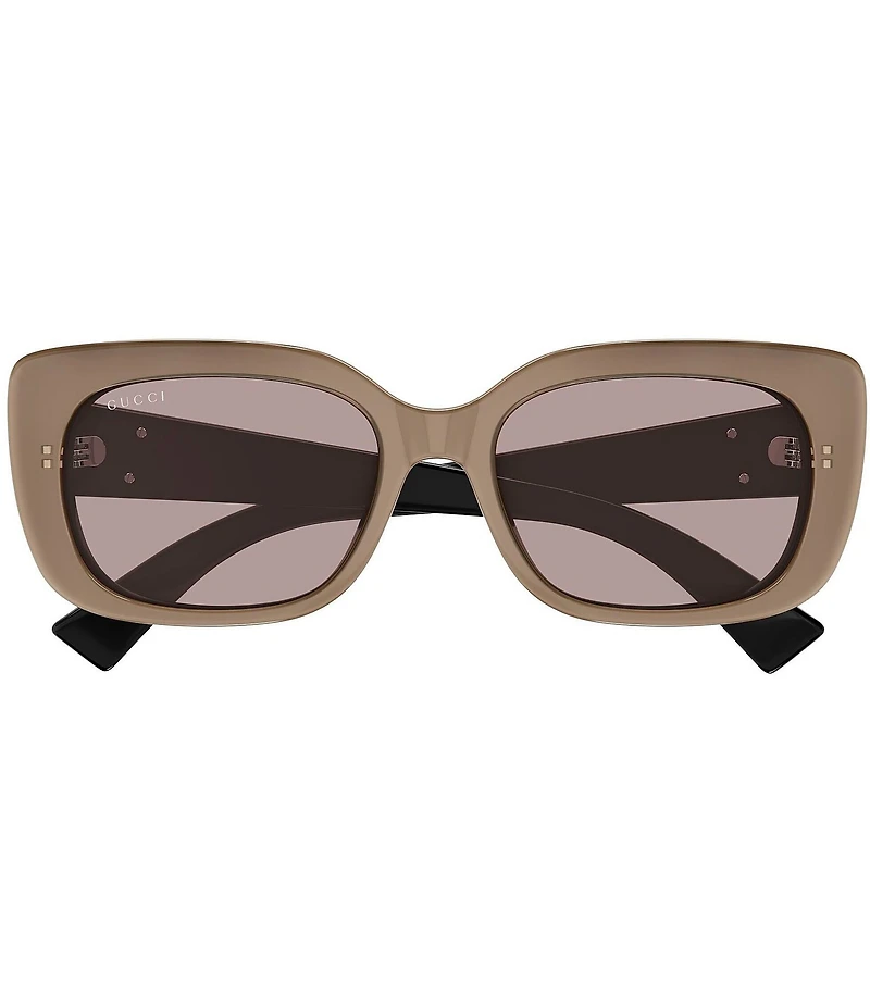 Gucci Women's GG Muse 55mm Bilayer Rectangle Sunglasses