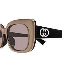 Gucci Women's GG Muse 55mm Bilayer Rectangle Sunglasses