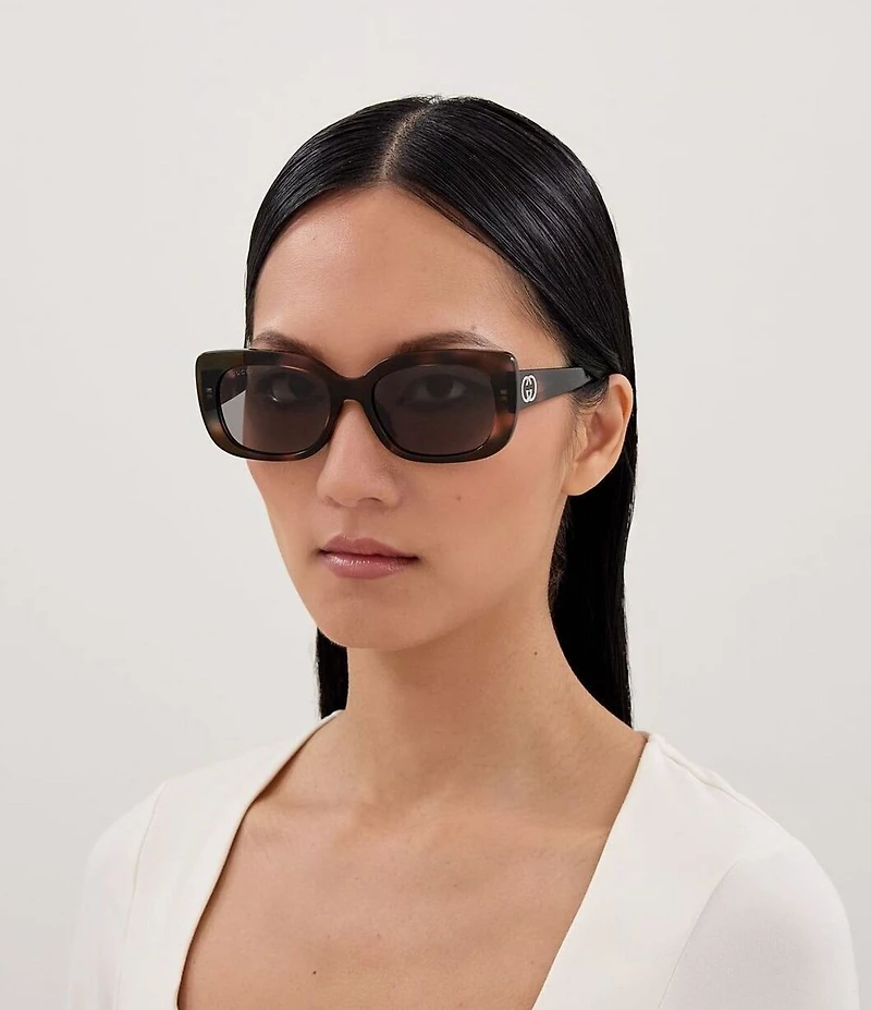 Gucci Women's GG Muse 55mm Rectangle Sunglasses