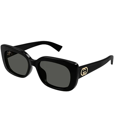 Gucci Women's GG Muse 55mm Rectangle Retro Sunglasses