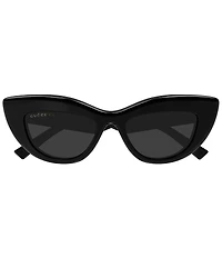 Gucci Women's GG Softy 50mm Retro Cat Eye Sunglasses