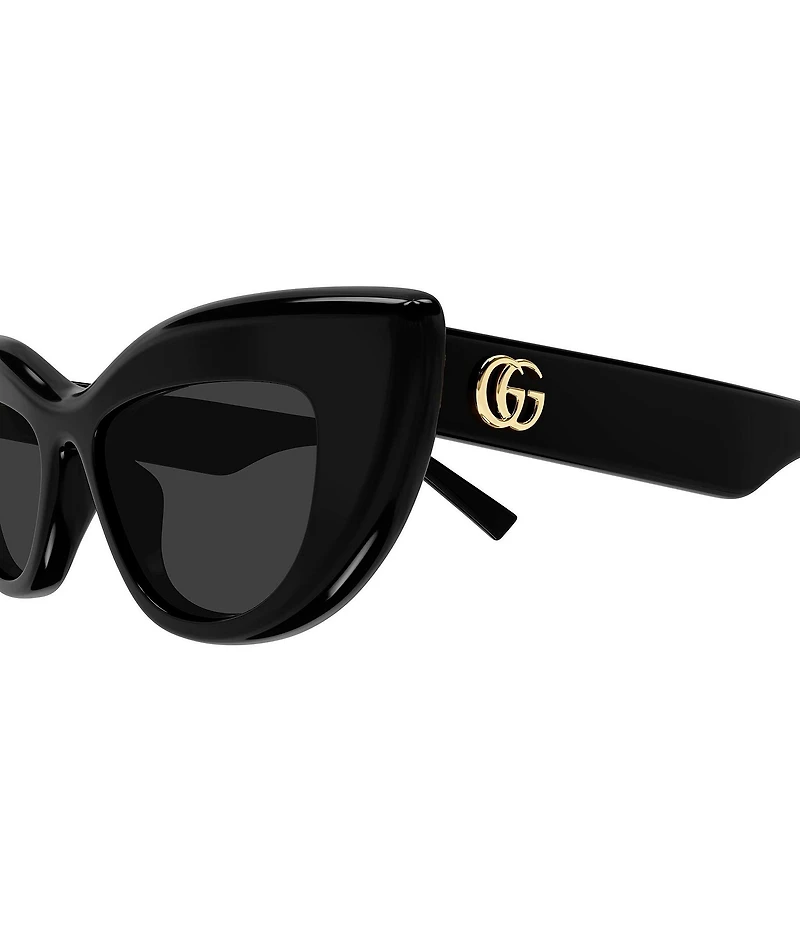 Gucci Women's GG Softy 50mm Retro Cat Eye Sunglasses