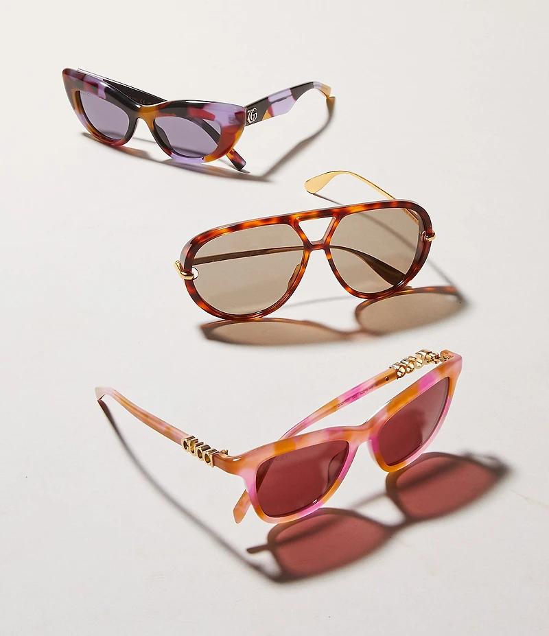 Gucci Women's GG Softy 50mm Retro Cat Eye Sunglasses