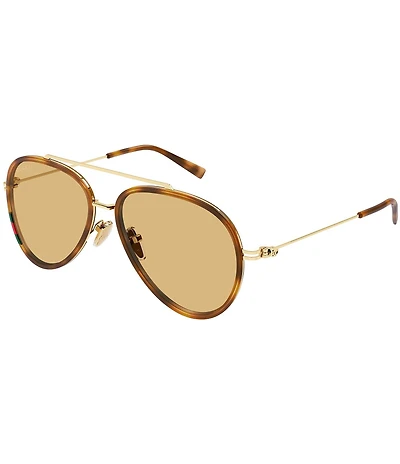 Gucci Women's GG Tiny 56mm Aviator Sunglasses