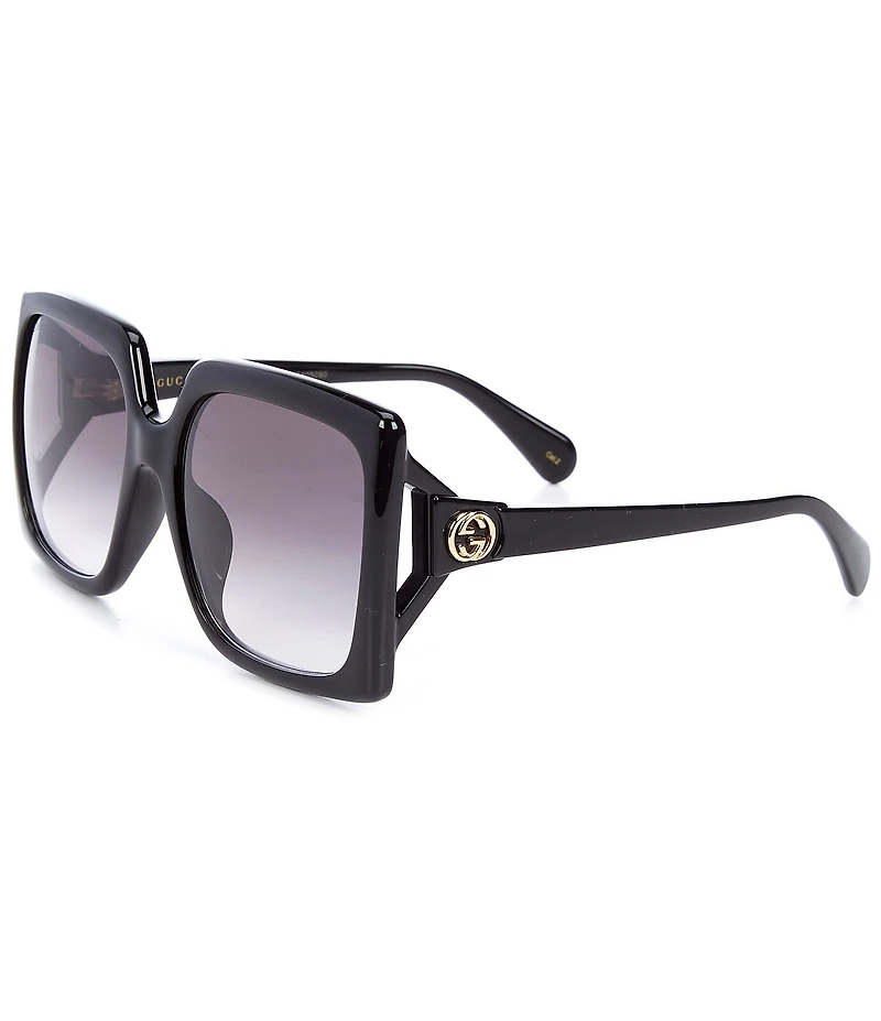 Gucci Women's Gg0876sa Rectangular 59mm Sunglasses