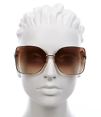 Gucci Women's GG1282SA 62mm Square Sunglasses