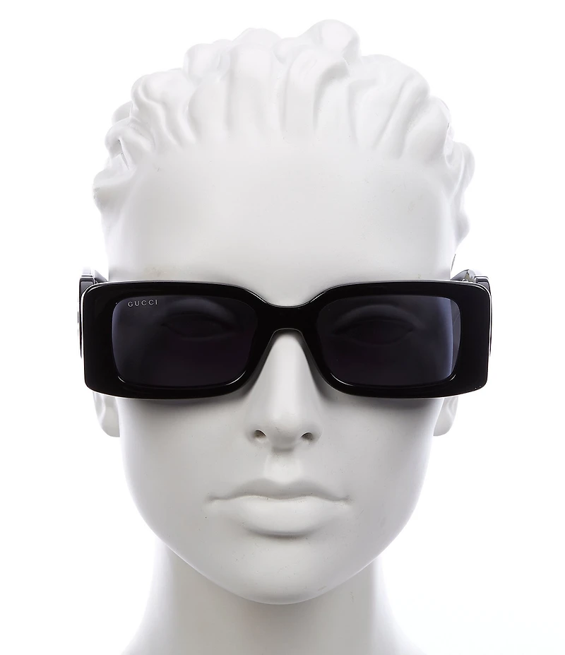 Gucci Chaise Lounge 54mm Rectangle Sunglasses