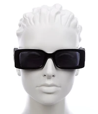 Gucci Chaise Lounge 54mm Rectangle Sunglasses