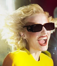 Gucci Chaise Lounge 54mm Rectangle Sunglasses