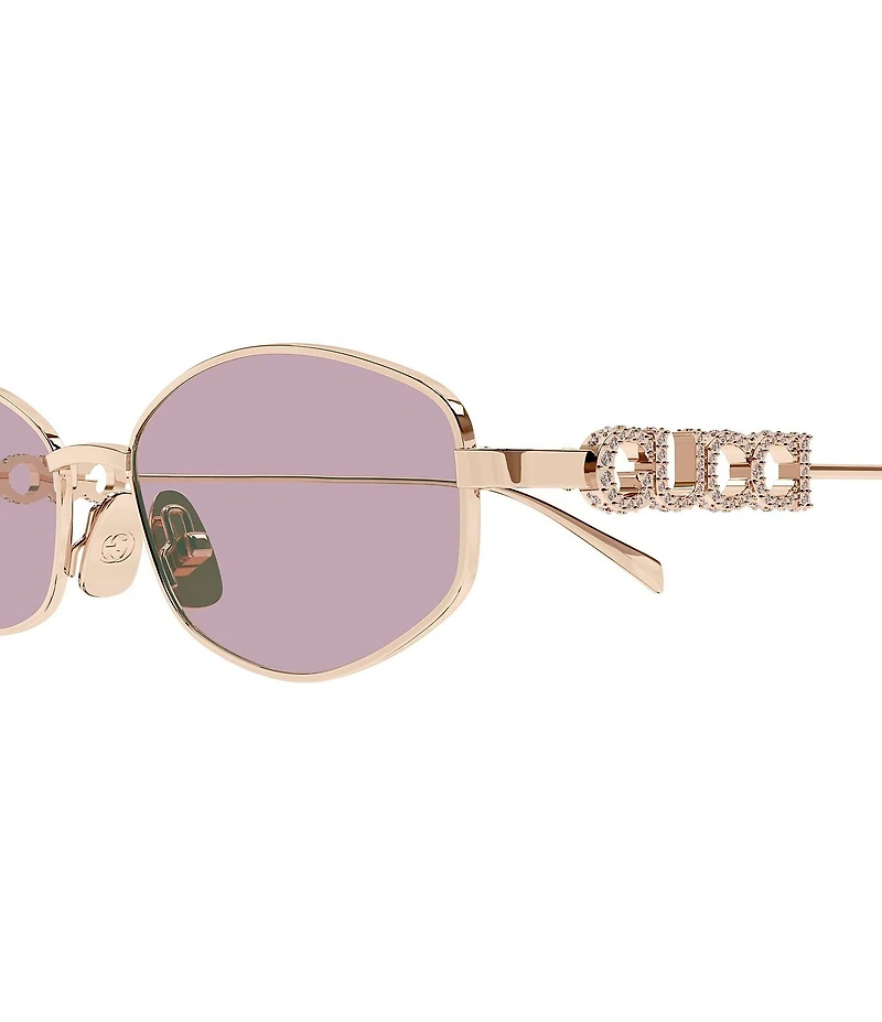 Gucci Women's GG1802S 55mm Oval Sunglasses
