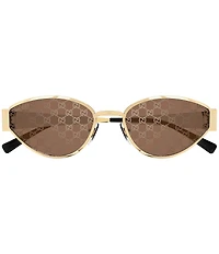 Gucci Women's GG1853S 55mm Oval Sunglasses