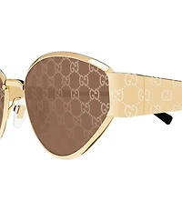 Gucci Women's GG1853S 55mm Oval Sunglasses